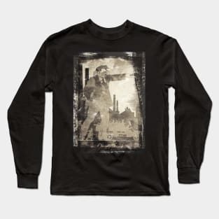 Vintage Lenin Postcard Long Sleeve T-Shirt